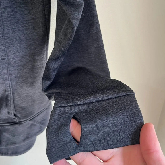 Adidas Youth Gray Hooded Sweatshirt Large 12/14 Print Kangaroo Pocket Pullover - Picture 8 of 12